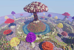 我的世界蘑菇 PvP 竞技场地图