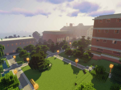 我的世界山久学院地图