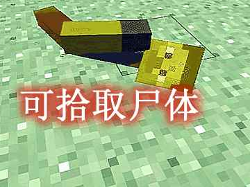 我的世界可拾取尸体 DrCyano’s Lootable Bodies MOD