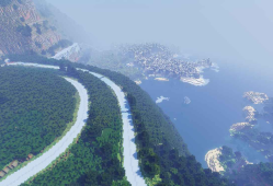 我的世界秋名山地图