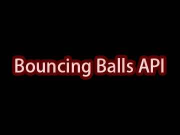 我的世界Bouncing Balls API Mod