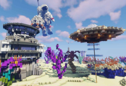 我的世界太空 PvP 竞技场地图