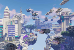我的世界太空港 SkyBlock 刷新地图