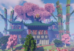 我的世界禅意花园大厅地图