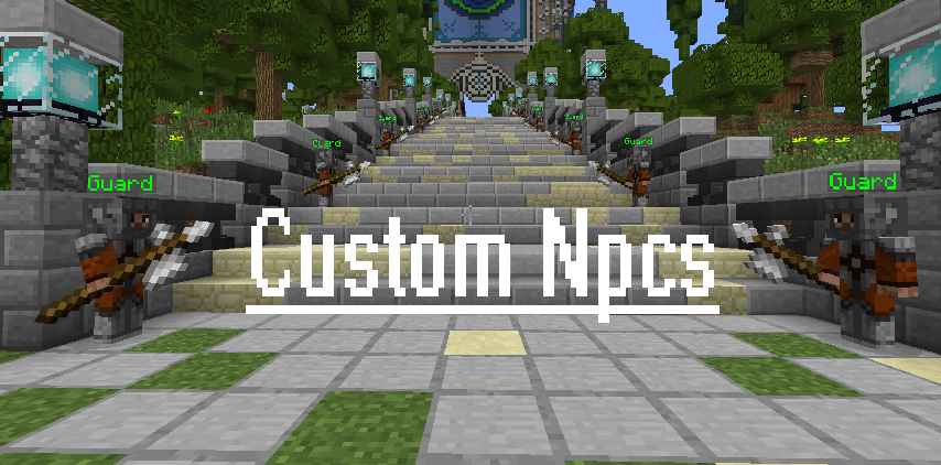 我的世界自定义NPC Custom NPCs MOD  第1张